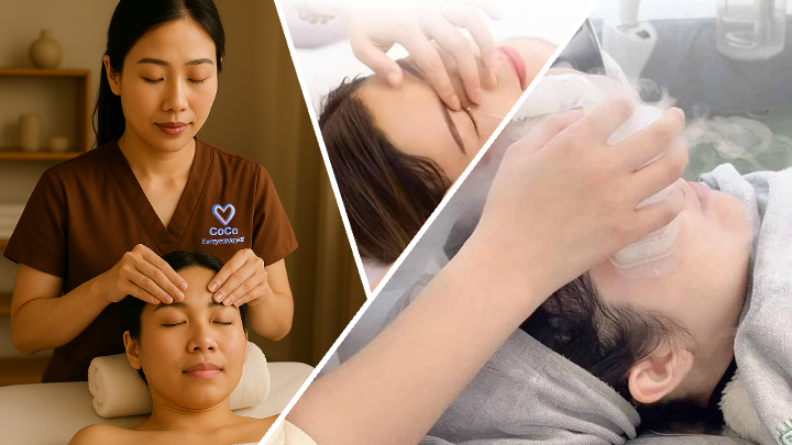 BZ35 : 眼部拨筋+银珠洗眼+眼部SPA