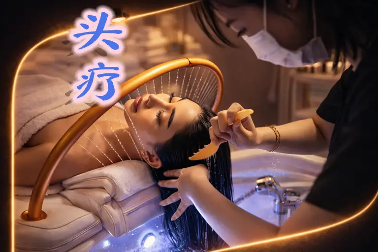 BZ52 : 耳颈安养：洗头 + 头部按摩 + 肩颈疏通 + 精致古法采耳